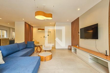 Sala de apartamento para alugar com 5 quartos, 209m² em Centro, Guarujá