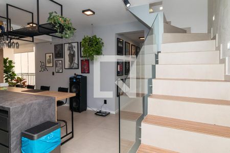 Cozinha de apartamento à venda com 2 quartos, 138m² em Pompeia, São Paulo