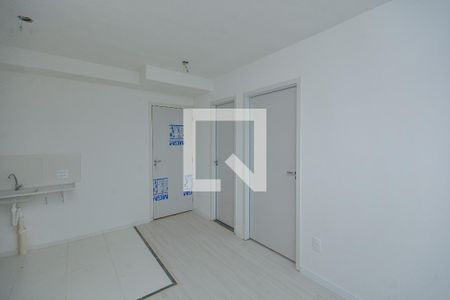 Sala de apartamento para alugar com 2 quartos, 33m² em Veleiros, São Paulo