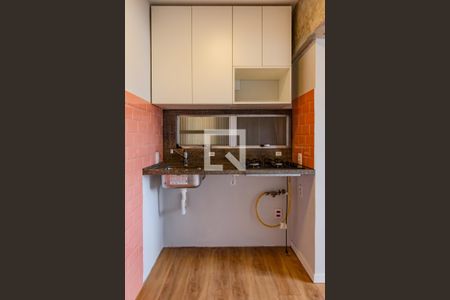 Sala/Cozinha de kitnet/studio para alugar com 1 quarto, 32m² em Centro Histórico, Porto Alegre