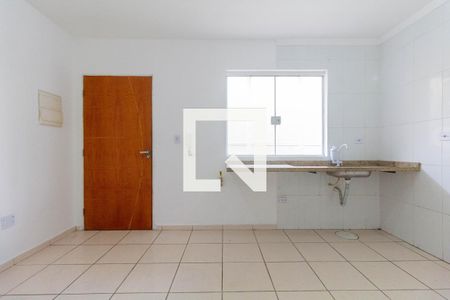 Sala/Cozinha de apartamento para alugar com 1 quarto, 36m² em Vila Esperança, São Paulo