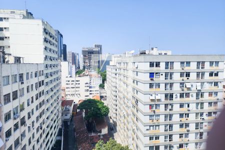 Vista Sala de apartamento à venda com 2 quartos, 54m² em Lapa, Rio de Janeiro