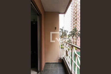 Varanda da Sala de apartamento à venda com 3 quartos, 64m² em Chácara Califórnia, São Paulo