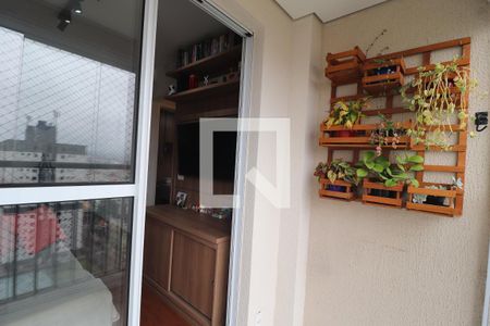 Varanda de apartamento à venda com 2 quartos, 49m² em Vila Eldizia, Santo André
