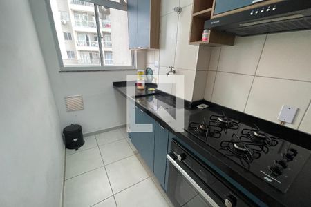 Cozinha de apartamento para alugar com 2 quartos, 44m² em Chácaras Rio-petrópolis, Duque de Caxias