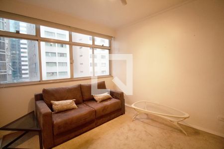 Sala de apartamento para alugar com 3 quartos, 132m² em Jardim Paulista, São Paulo