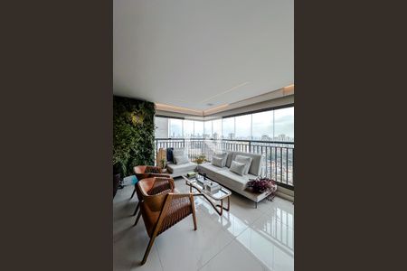 Varanda da Sala de apartamento à venda com 3 quartos, 129m² em Alto da Mooca, São Paulo