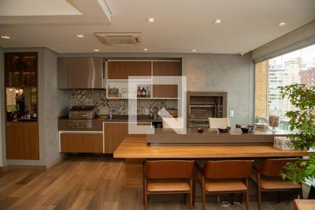 Varanda gourmet de apartamento à venda com 3 quartos, 194m² em Campo Belo, São Paulo