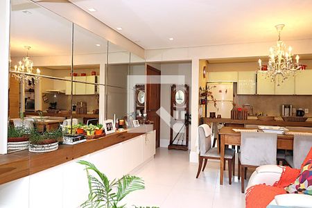 Sala de apartamento para alugar com 2 quartos, 82m² em Passo D’areia, Porto Alegre