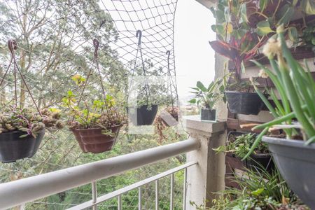 Varanda da sala de apartamento à venda com 3 quartos, 64m² em Centro, Diadema