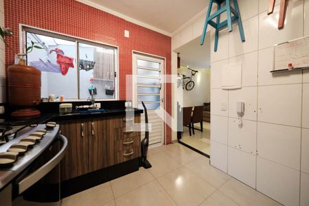 Sala/Cozinha de casa de condomínio à venda com 2 quartos, 52m² em Jardim Triana, São Paulo