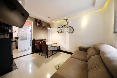 Sala/Cozinha de casa de condomínio à venda com 2 quartos, 52m² em Jardim Triana, São Paulo