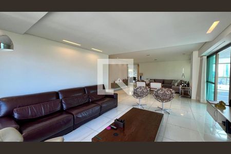 Sala de apartamento à venda com 4 quartos, 288m² em Belvedere, Belo Horizonte