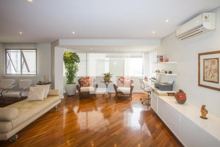 Sala de apartamento para alugar com 3 quartos, 340m² em Brooklin, São Paulo
