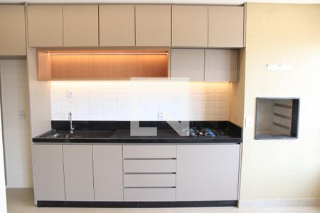 Sala/Cozinha de Serviço de apartamento para alugar com 3 quartos, 86m² em Setor Marista, Goiânia