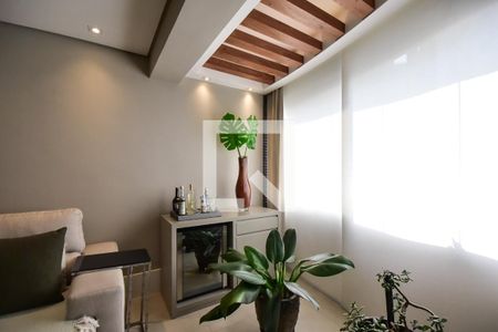 Varanda da Sala de apartamento à venda com 2 quartos, 75m² em Vila Andrade, São Paulo