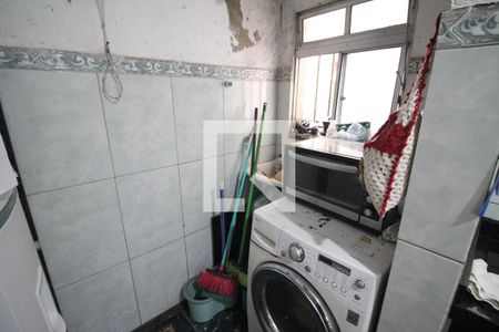 Área de Serviço de apartamento à venda com 3 quartos, 62m² em Santa Helena, Belo Horizonte