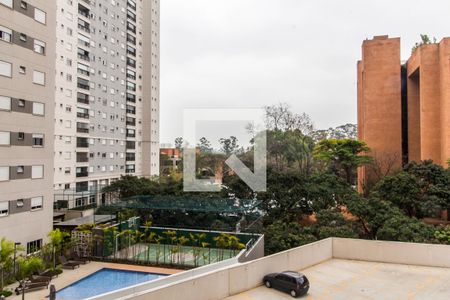 Vista da Varanda de apartamento à venda com 1 quarto, 47m² em Alphaville Empresarial, Barueri