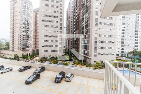 Vista da Varanda de apartamento à venda com 1 quarto, 47m² em Alphaville Empresarial, Barueri