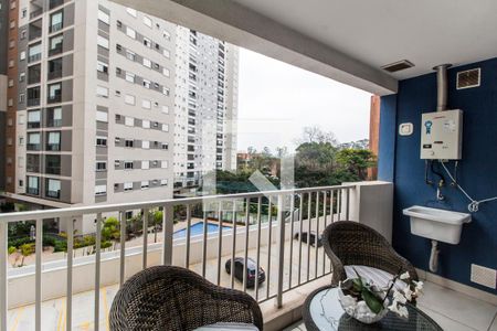 Varanda de apartamento à venda com 1 quarto, 47m² em Alphaville Empresarial, Barueri