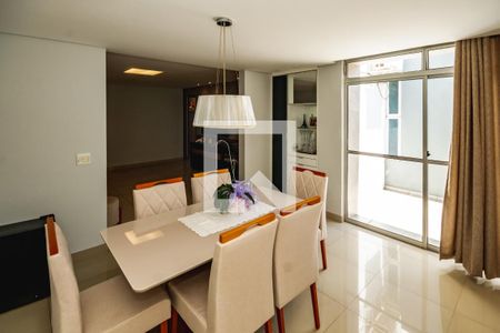Sala de Jantar de apartamento à venda com 3 quartos, 127m² em Fernão Dias, Belo Horizonte