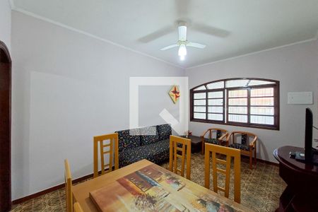Sala de casa para alugar com 3 quartos, 140m² em Vila Caiçara, Praia Grande