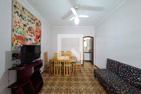 Sala de casa para alugar com 3 quartos, 140m² em Vila Caiçara, Praia Grande