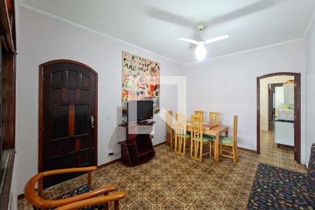Sala de casa para alugar com 3 quartos, 140m² em Vila Caiçara, Praia Grande