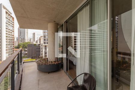 Sacada de apartamento para alugar com 1 quarto, 68m² em Vila Nova Conceição, São Paulo