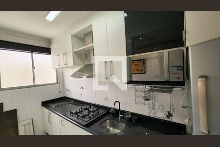 Cozinha e Área de Serviço de apartamento à venda com 2 quartos, 56m² em Recanto Quarto Centenario, Jundiaí