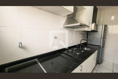 Cozinha e Área de Serviço de apartamento à venda com 2 quartos, 56m² em Recanto Quarto Centenario, Jundiaí