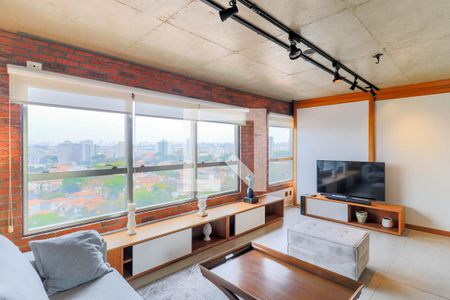 Sala de apartamento à venda com 1 quarto, 70m² em Campo Belo, São Paulo