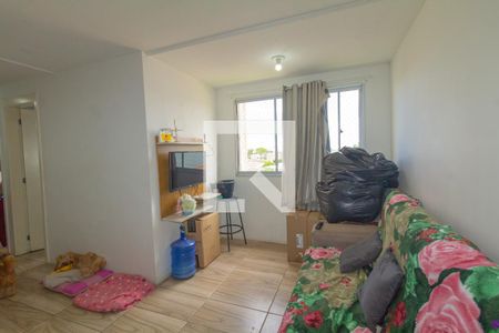 Sala de apartamento para alugar com 2 quartos, 44m² em Mato Grande, Canoas