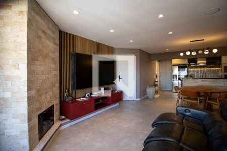 Sala  de apartamento à venda com 3 quartos, 120m² em Vila Suzana, São Paulo