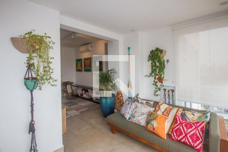 Sala de apartamento para alugar com 2 quartos, 104m² em Brooklin, São Paulo