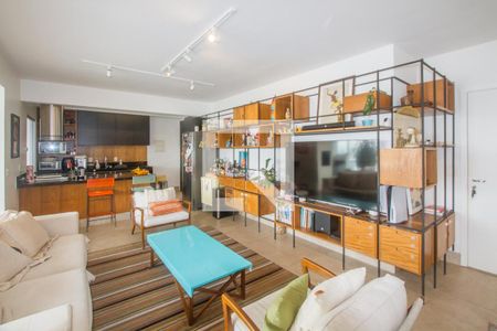 Sala de apartamento para alugar com 2 quartos, 104m² em Brooklin, São Paulo