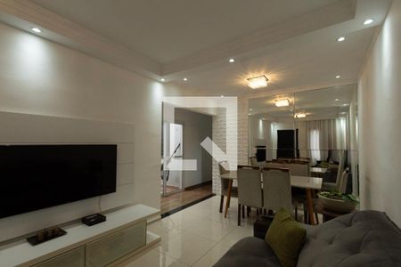 Sala de casa de condomínio para alugar com 3 quartos, 139m² em Caguaçu, Sorocaba