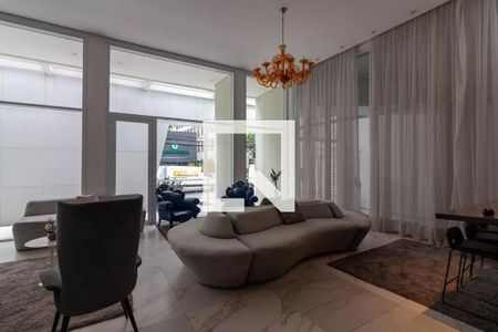 Área comum de kitnet/studio para alugar com 1 quarto, 28m² em Vila Olímpia, São Paulo