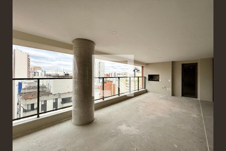 Varanda da Sala de apartamento à venda com 4 quartos, 213m² em Cidade Monções, São Paulo