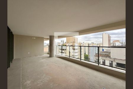 Varanda da Sala de apartamento à venda com 4 quartos, 213m² em Cidade Monções, São Paulo