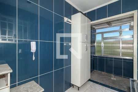 Cozinha de apartamento para alugar com 1 quarto, 65m² em Jardim Dona Leopoldina, Porto Alegre