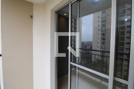 Varanda da Sala de apartamento para alugar com 2 quartos, 50m² em Jardim Três Marias, São Paulo