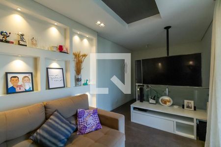 Sala de apartamento à venda com 3 quartos, 137m² em Nova Petrópolis, São Bernardo do Campo