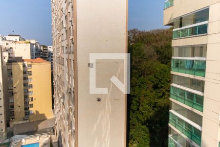 Vista da Sala de apartamento à venda com 2 quartos, 76m² em Icaraí, Niterói