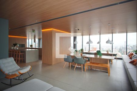 Área de Convivência de kitnet/studio para alugar com 1 quarto, 30m² em Três Figueiras, Porto Alegre