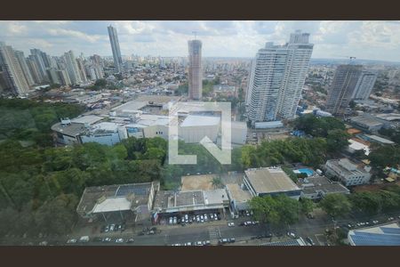 Vista da Sacada Sala/Cozinha de apartamento para alugar com 1 quarto, 45m² em Setor Bueno, Goiânia