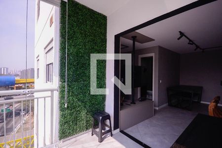 Varanda de apartamento à venda com 2 quartos, 66m² em Vila Dom Pedro I, São Paulo