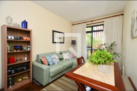 Sala de apartamento à venda com 3 quartos, 93m² em Grajaú, Belo Horizonte