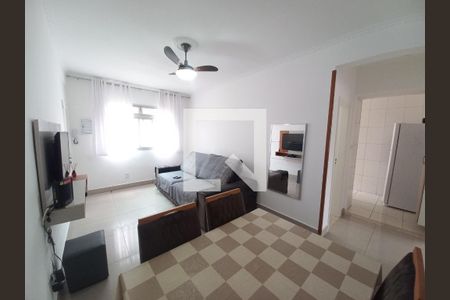 Sala de apartamento para alugar com 2 quartos, 84m² em Itararé, São Vicente