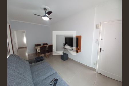 Sala de apartamento para alugar com 2 quartos, 84m² em Itararé, São Vicente